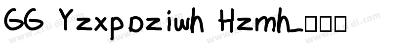 TT Backwards Sans字体转换